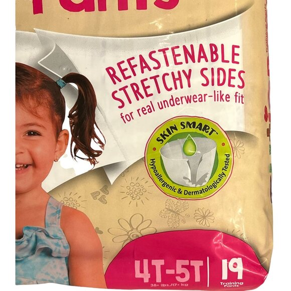 Cutie Pants Toddler Training Pants Size 4T to 5T 19 Ct Real Underwear-Like Fit R - Picture 3 of 5